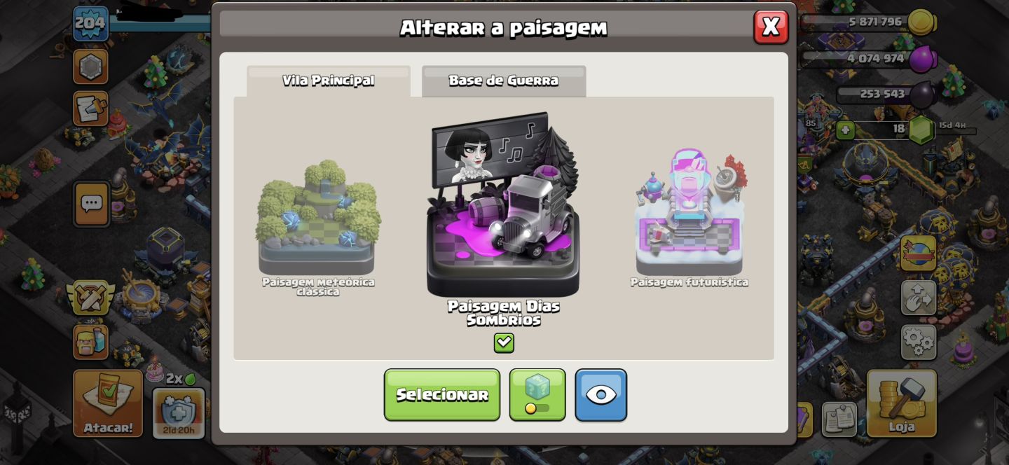 CONTA CLASH OF CLANS TH18 | Conta Antiga | LEIA A DESCRIÇÃO