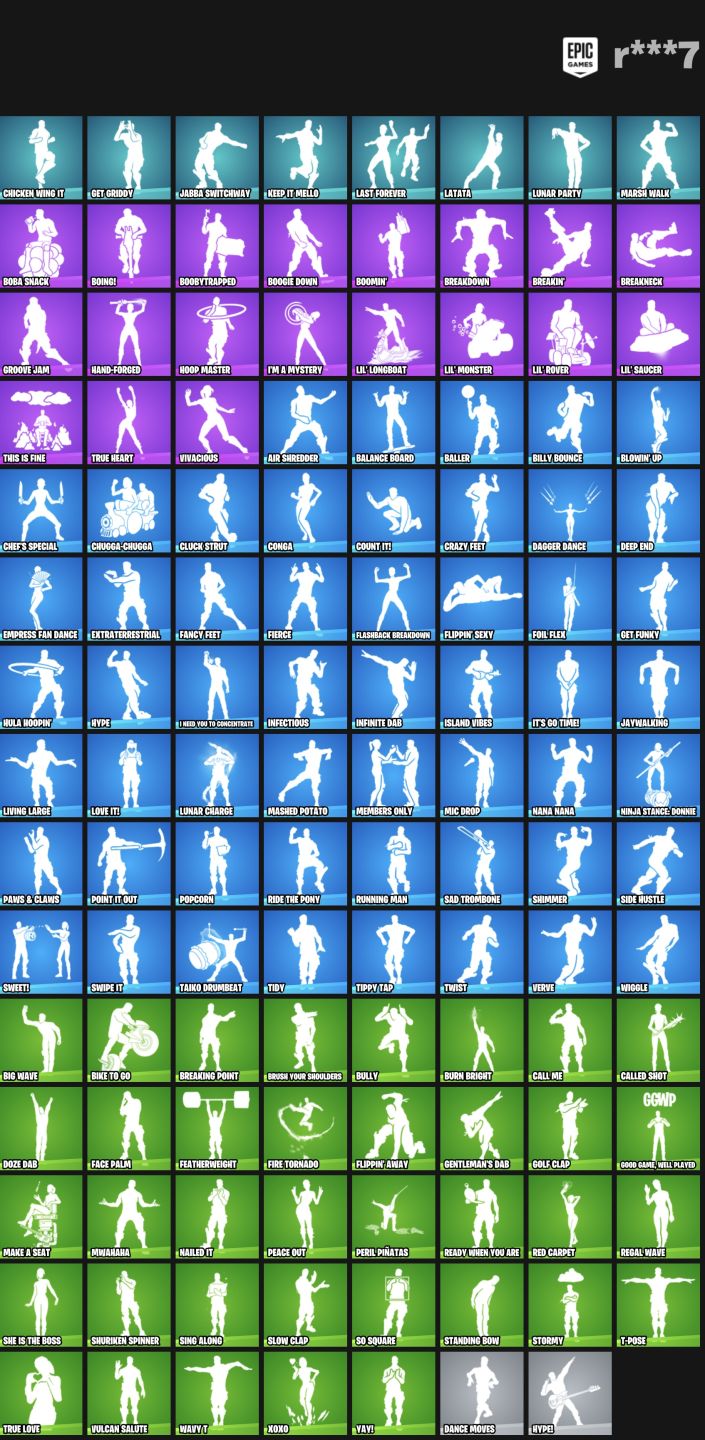 Conta Fortnite OGSeason 4 Salve o Mundo V-Bucks Twitch Pack Skins e Danças Raras
