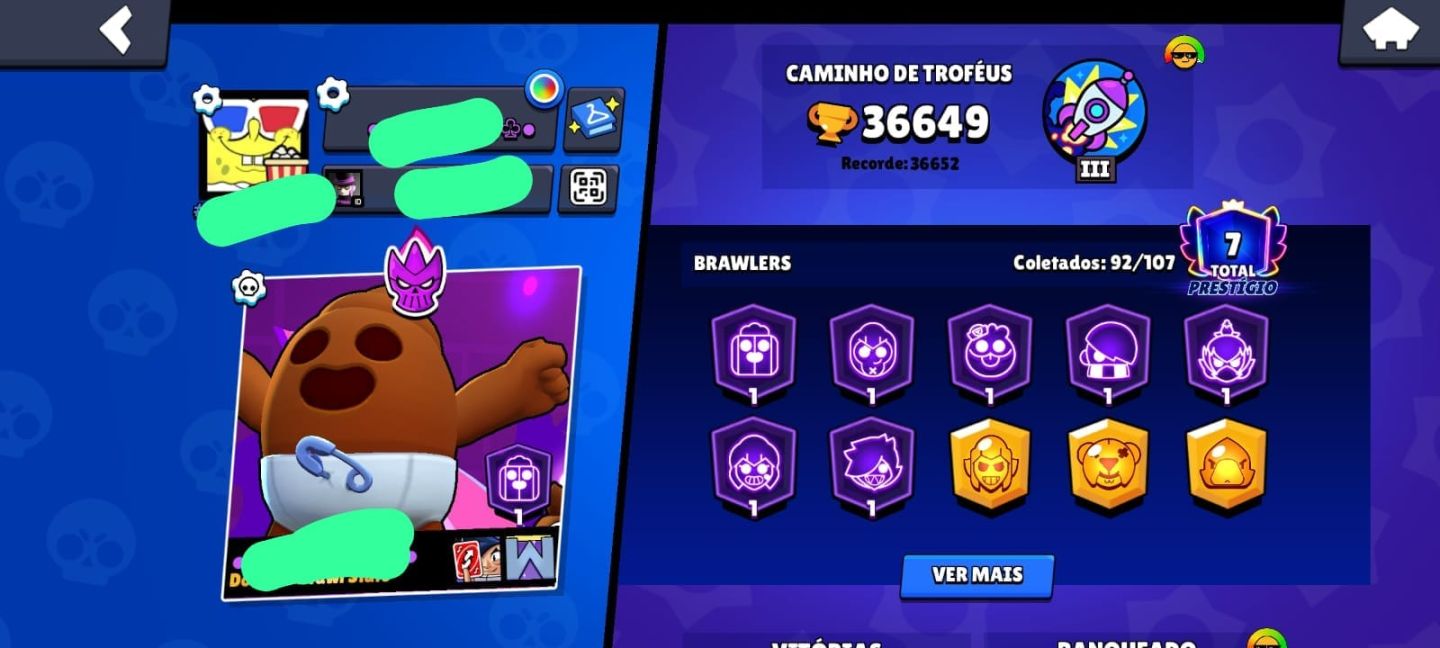 CONTA BRAWL 36.649 TROFÉUS