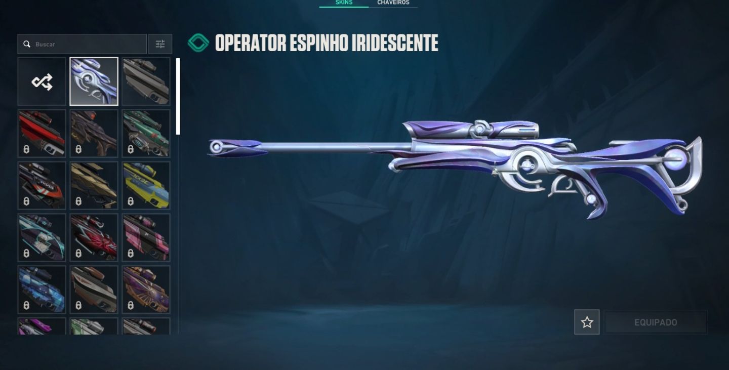 Conta valorant com varias skins inclusive skin rara champions