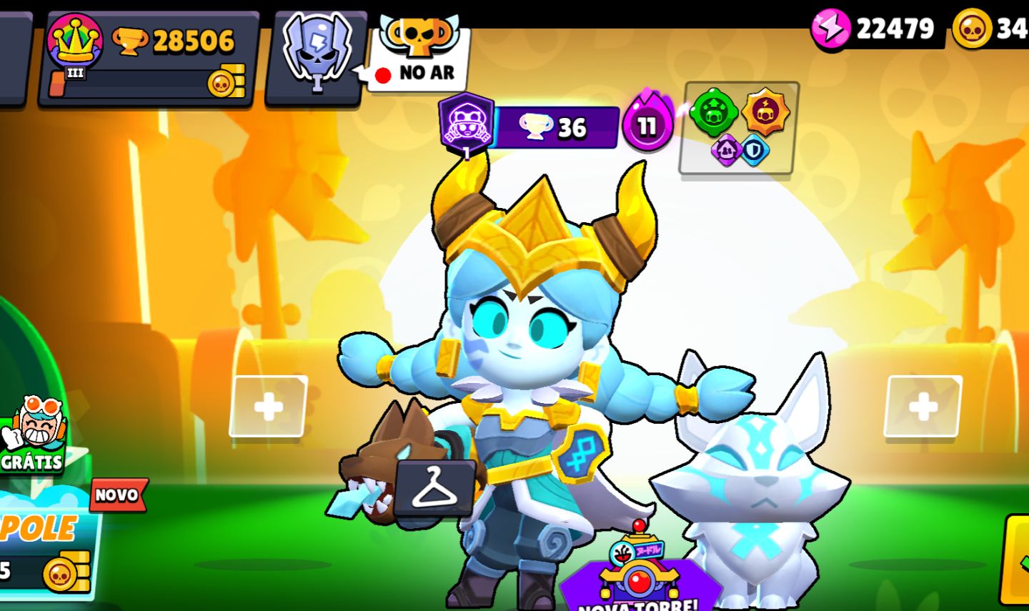 Conta Brawl Stars quase todos os brawlers menos star nova