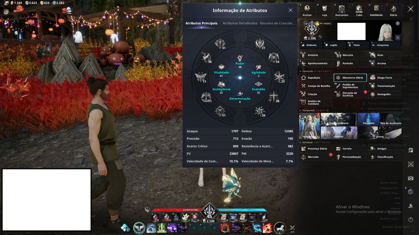 Gladiador/lvl 45/92k cp/2100gs/server Azphel