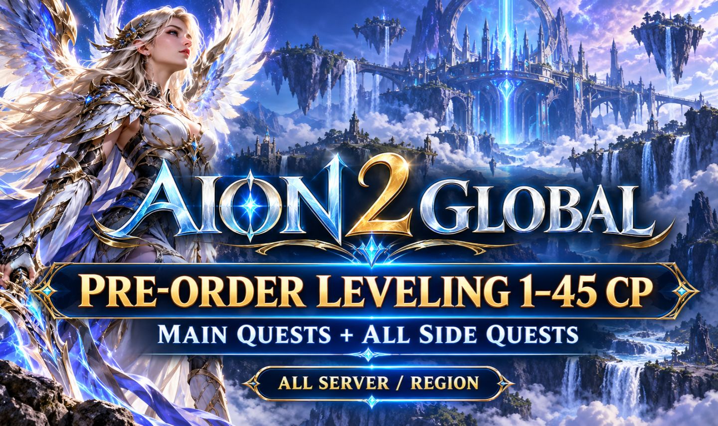Aion 2 Global Pré-venda: Leveling 1-45 | Todos os Servidores/Regiões