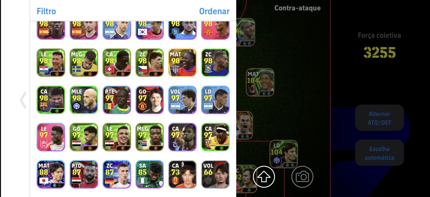 CONTA 3247+DE FORÇA , KVARATSKHELIA BIG TIME , SUÁREZ 106, INIESTA BIG, PELÉ ETC