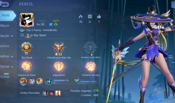 Conta mobile legends Smurf gemada acesso full