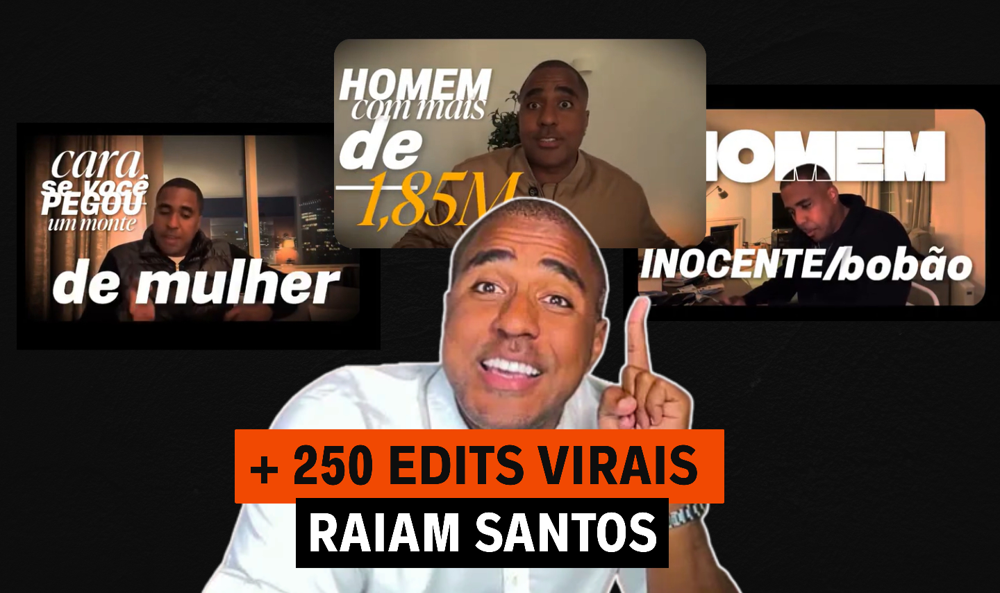 +250 EDITS VIRAIS DO RAIAM SANTOS PRONTOS PRA VIRALIZAR - 2026