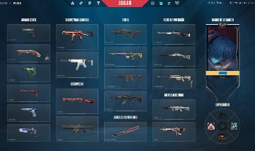 Conta Valorant Top | Skins de Vandal, Phantom e Muito Mais