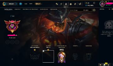 100% SEGURA / PODE ALTERAR E-MAIL E SENHA / 172 SKINS / TODOS CAMPEÕES