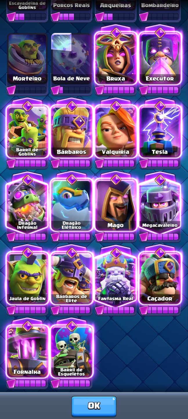 Conta de clash royale com mais 13500 de trofeus