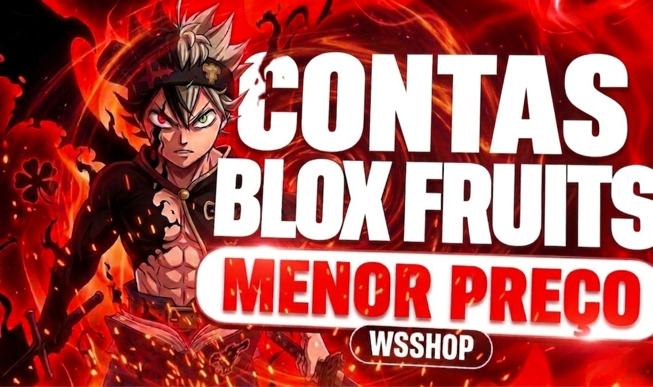 CONTAS BLOX FRUITS - (MENOR PREÇO DO SITE - SUPER PROMO 50%)
