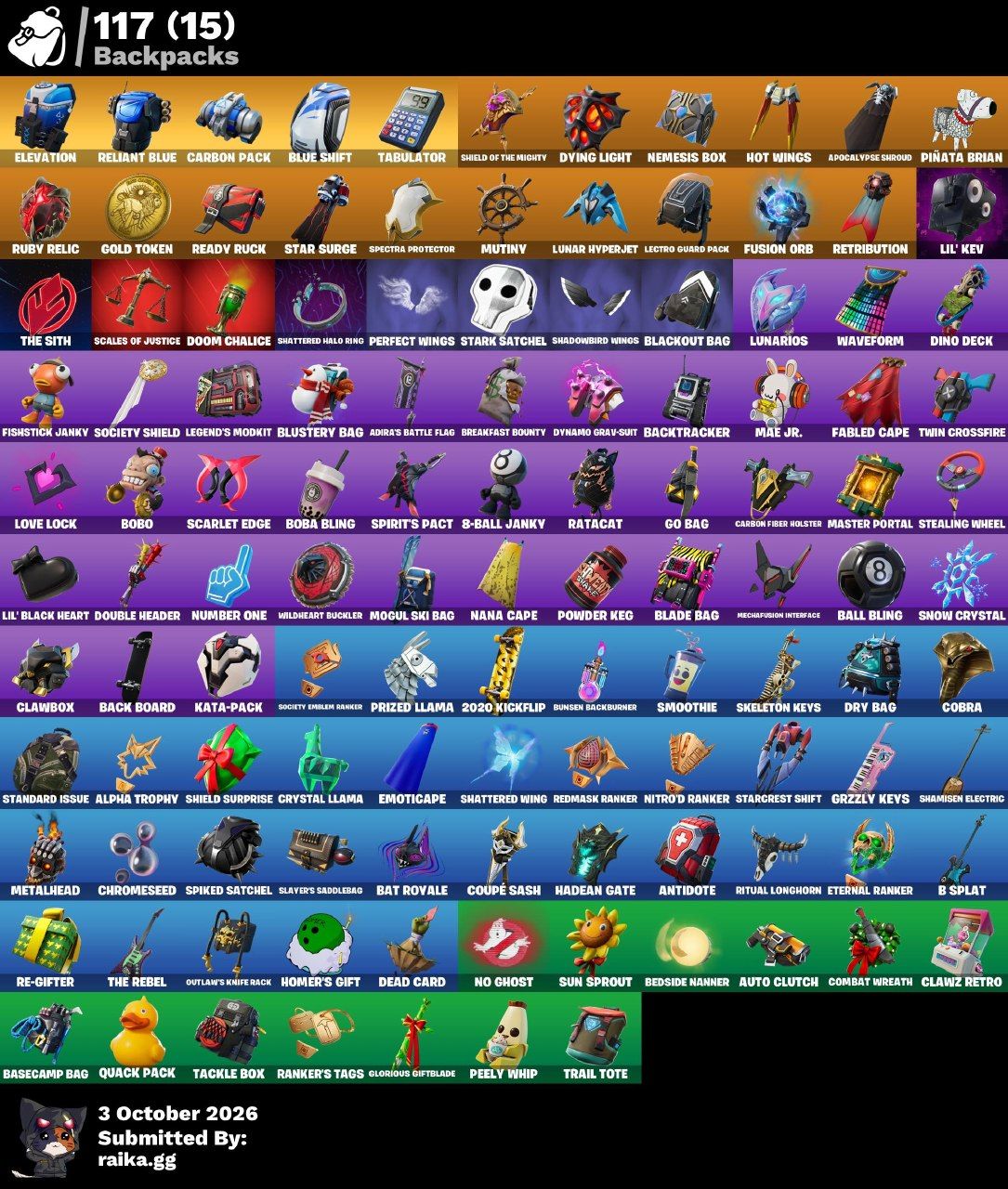 Conta Fortnite com 72 skins OG + Glow ( Aceito propostas )