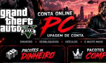 GTA ONLINE PC | UPAGEM DE DINHEIRO + LEVEL | 10M A 1B | SERVIÇO PERSONALIZADO