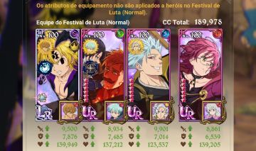 Conta 7ds novata 3 milhões de poder contém o novo Meliodas ur/lr