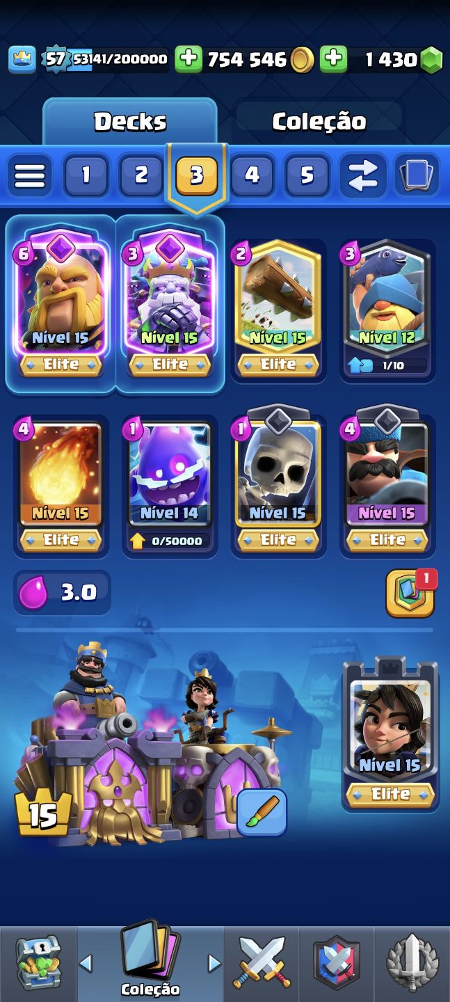 OFERTA FIM DE ANO!!! CONTA CLASH ROYALE 9 ANOS COM MAIS DE 2K GASTO!!! PROMOMAX