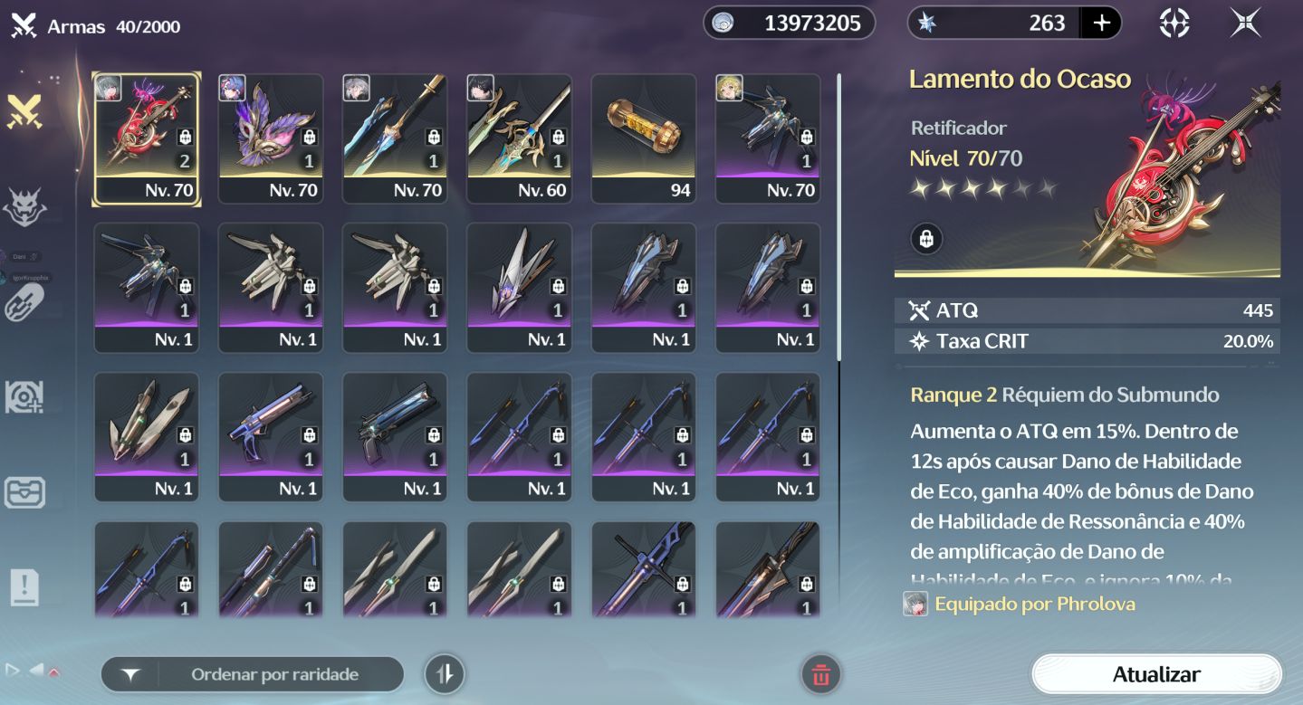 Phrolova C2 + Arma R2 + Roccia + Arma + 40Tiros