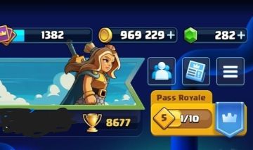 CONTA DE CLASH ROYALE 8,5K DE TROFEUS TOP!!!!!