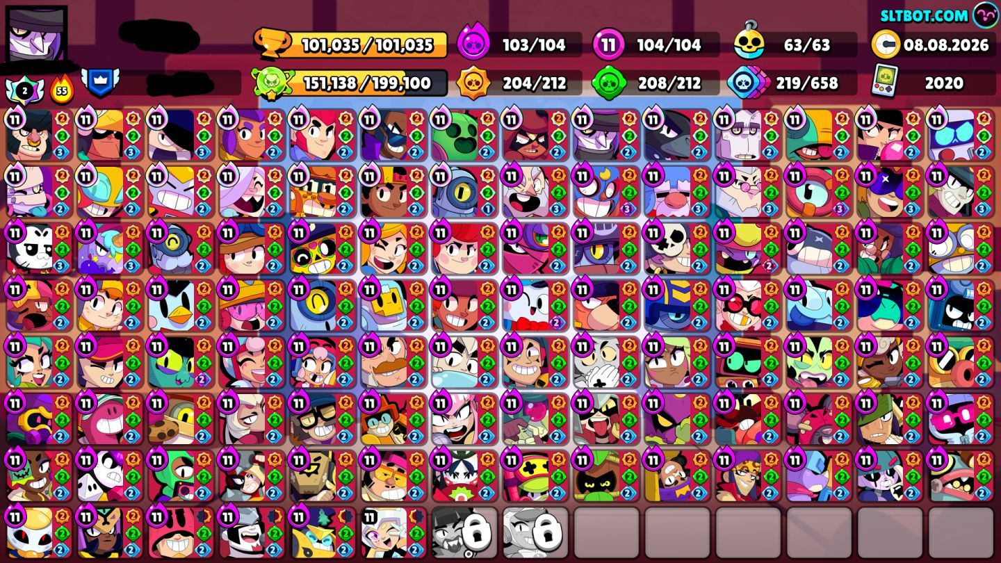 Conta Brawl 100k mestres 3 com matcherino e 8 ranks 35