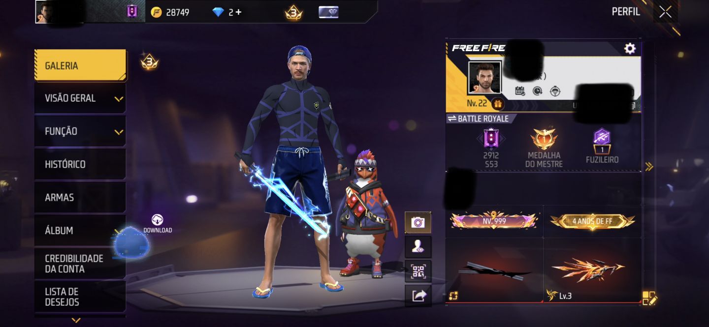 Katana sasuke , conjunto nagi e arma evolutiva