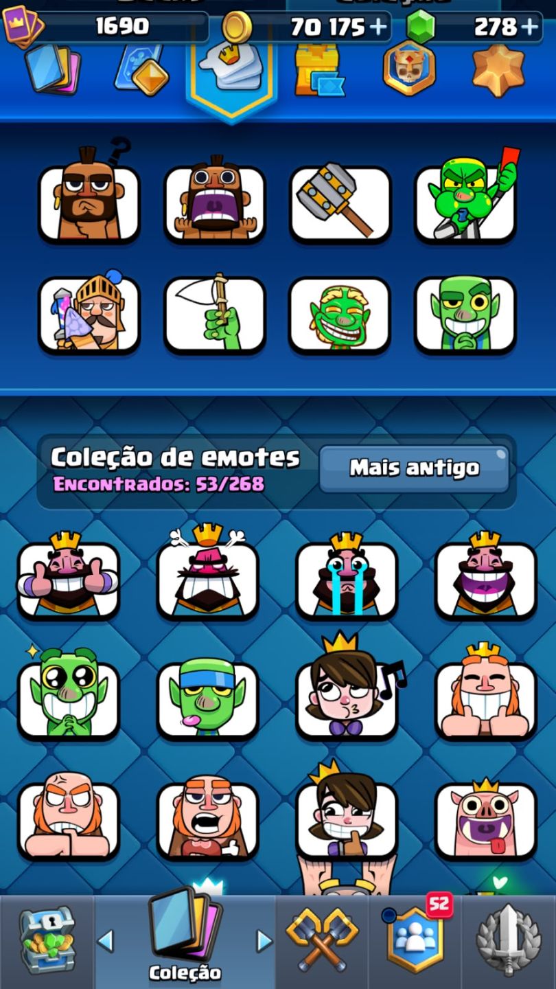 CONTA CLASH ROYALE MAXIMIZADA! NÍVEL 16, VÁRIAS CARTAS NÍVEL 16 E HERÓIS