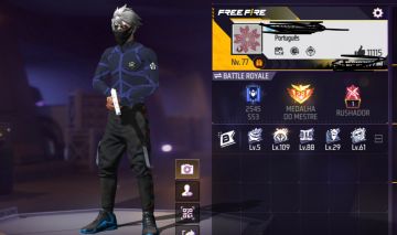 Conta Free fire - 2017 Full Gemada