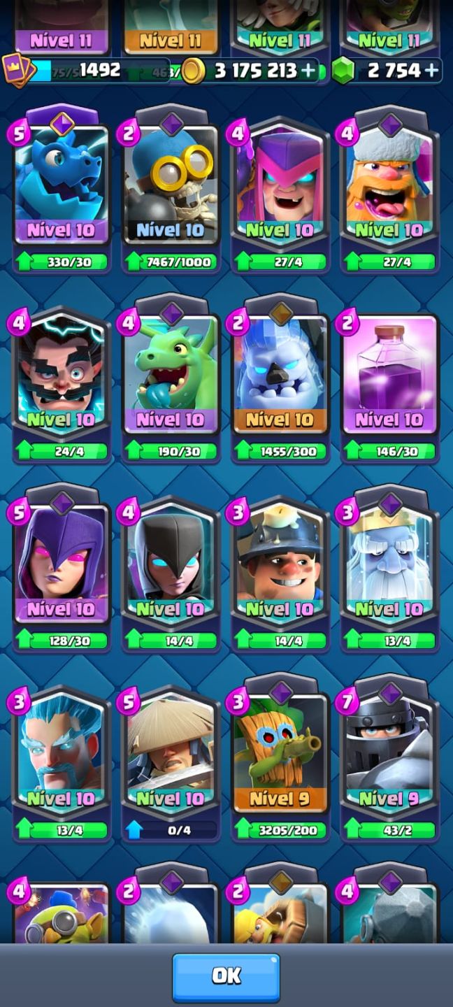 CONTA CLASH ROYALE 10 ANOS SUPER GEMADA | PREÇO NEGOCIÁVEL