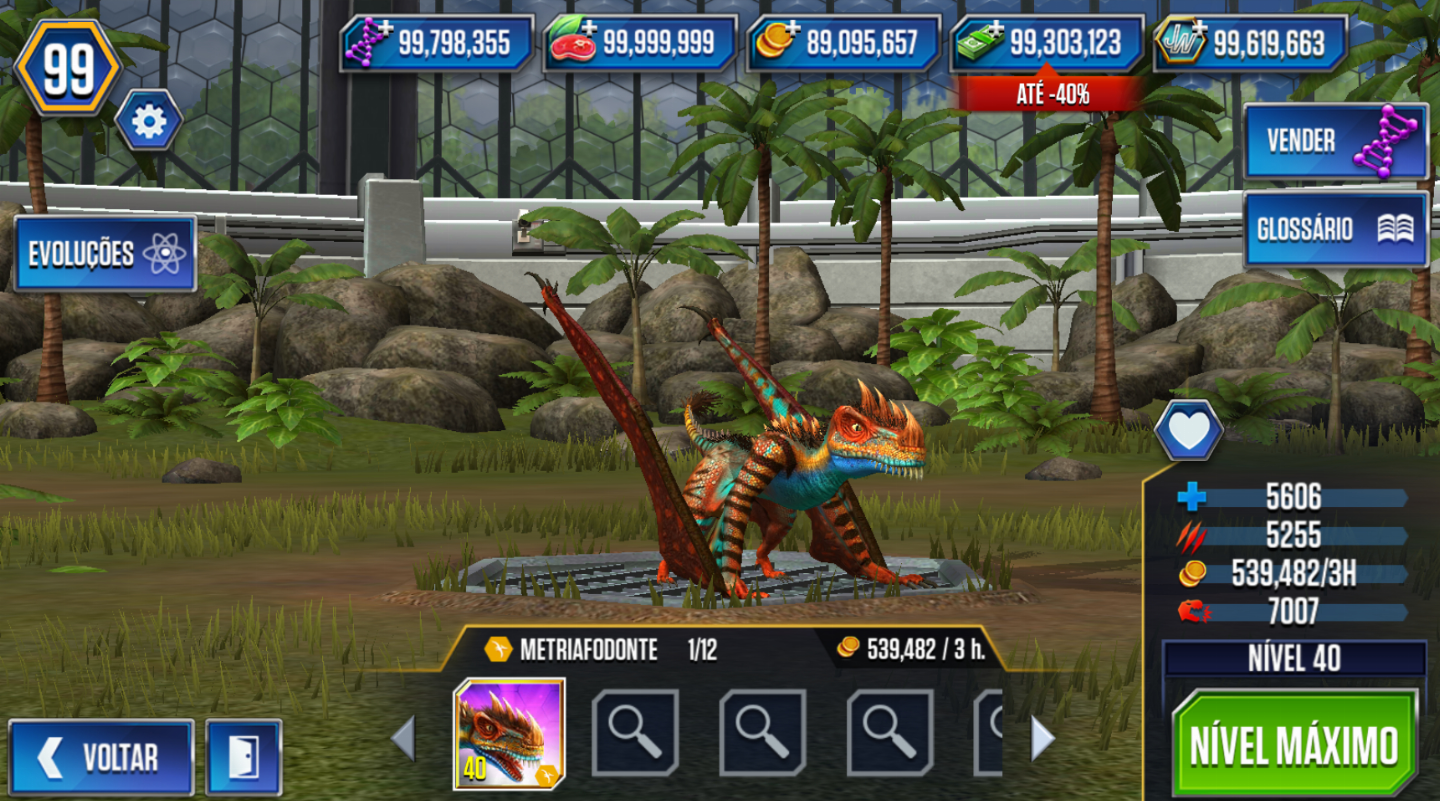QUALQUER DINOSSAURO NO: JURASSIC WORLD - THE GAME | À SUA ESCOLHA