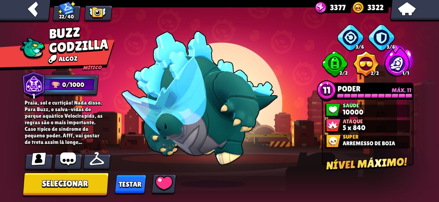 CONTA DE BRAWL STARS COM MUITAS SKINS