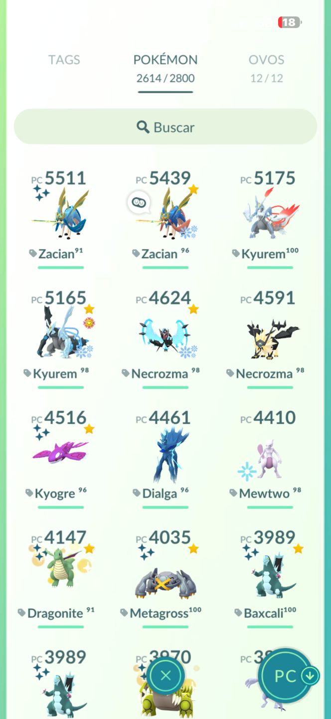 Conta Pokémon go level 71, muito boa