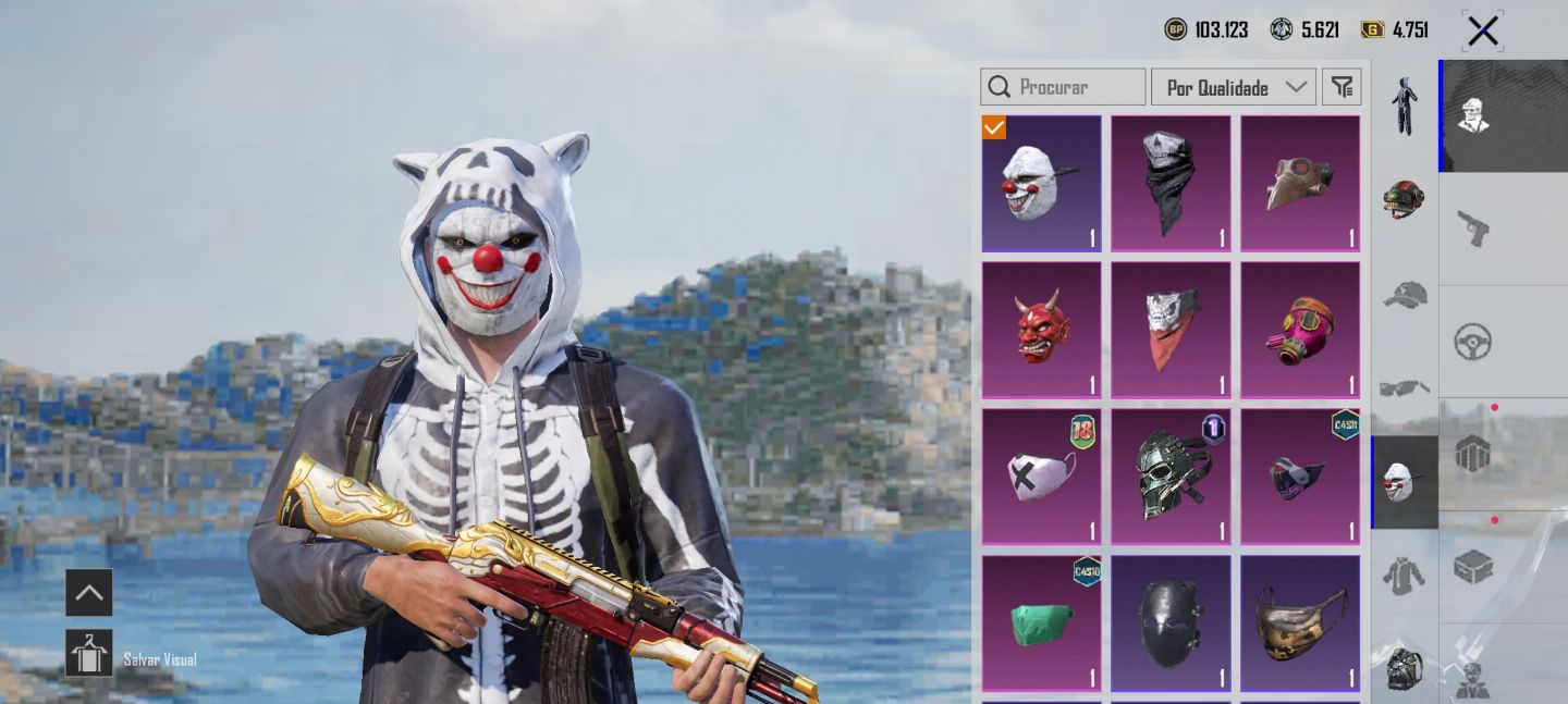 Conta pubg mobile com skin raras