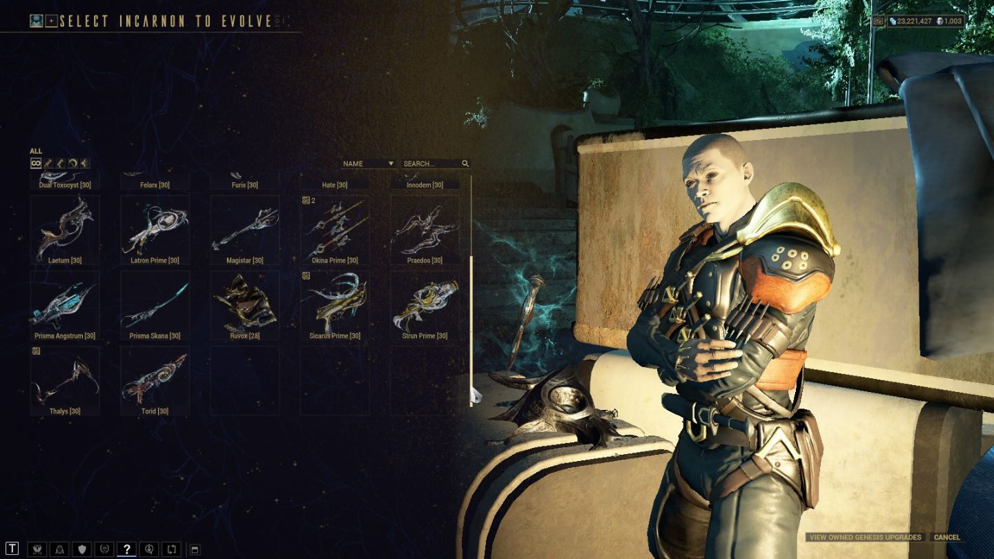 Conta lendário 1 (mr31) - warframe syandana tennocon