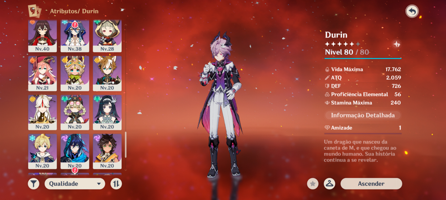 CONTA GENSHIN AR 60 ENDGAME + HONKAI STAR RAIL NIVEL 51