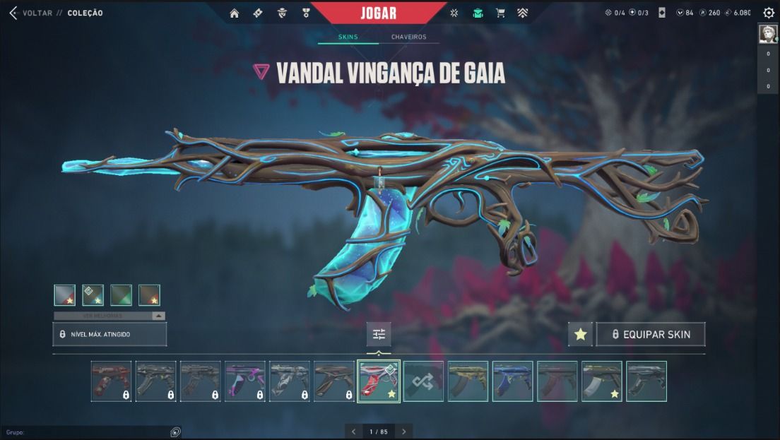 VANDAL GAIA, VANDAL SUBLIME E PHANTOM ONI E PASSES, SKIN DE TODAS AS ARMAS.