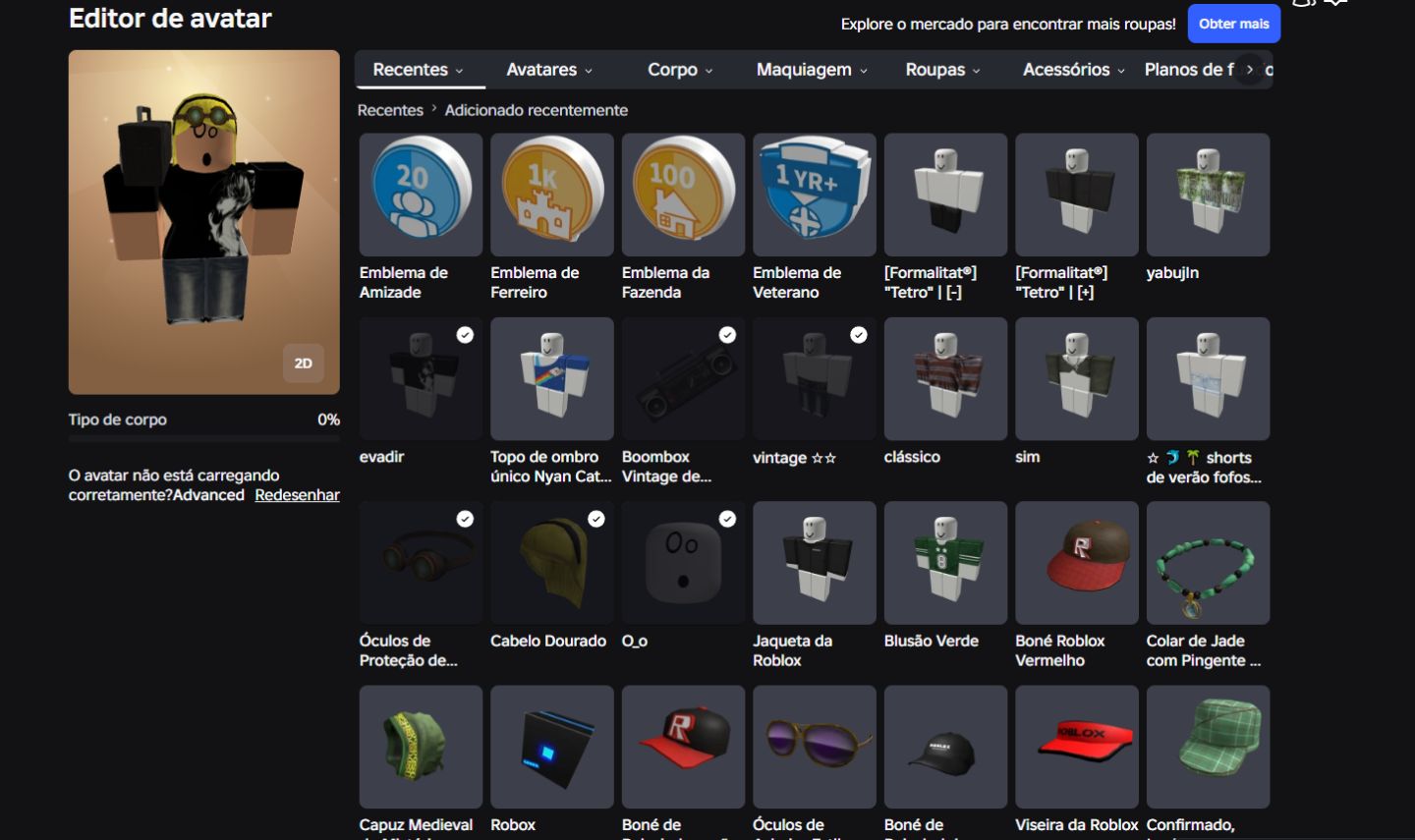 CONTA RARA DE ROBLOX! APROVEITA ANTES QUE VENDA!