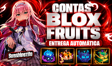 [50% DESCONTO] TOP CONTAS BLOX FRUITS - ENTREGA AUTOMÁTICA & SEGURA
