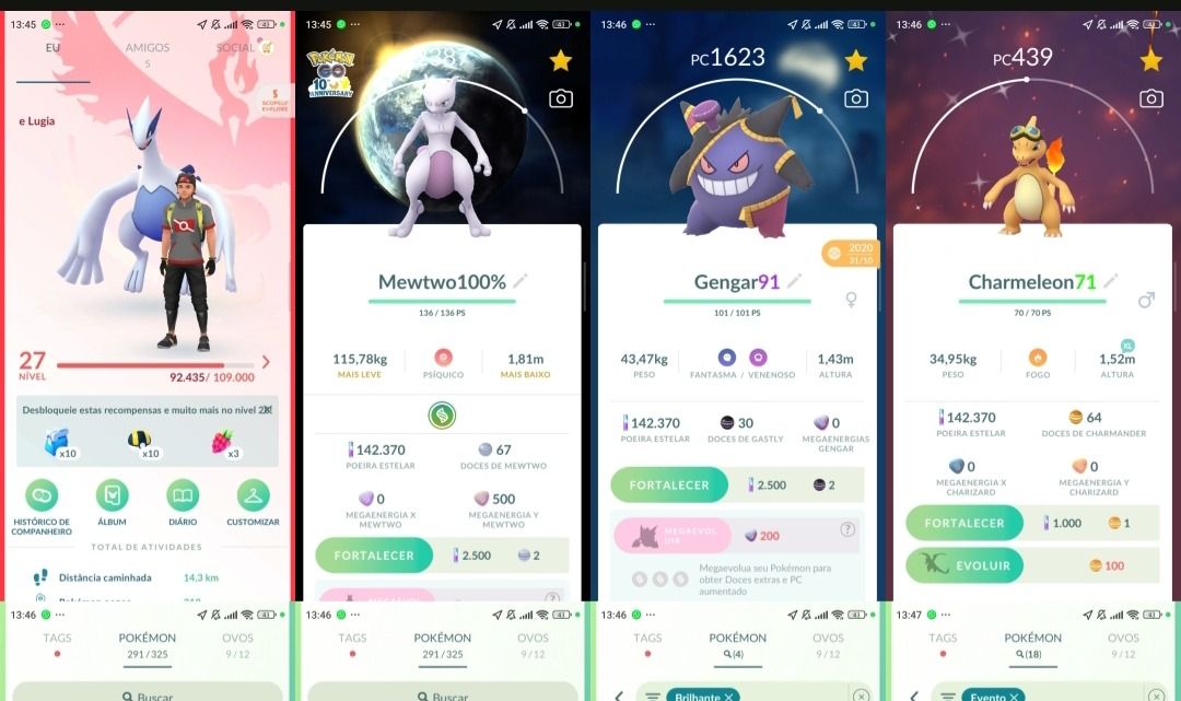Pokémon Go lvl 27| Mewtwo 100% BG Dialga | Palkia | Solgaleo | Darkrai PK10