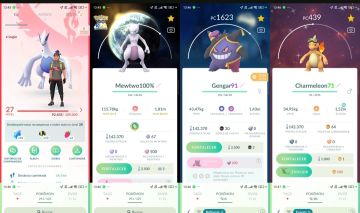 Pokémon Go lvl 27| Mewtwo 100% BG Dialga | Palkia | Solgaleo | Darkrai PK10