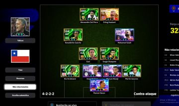 EFootball Steam FORTE! HAALAND 108, NEUER 107, SALAH 105, RONALDINHO E MUITO MAI