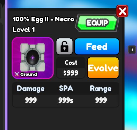 [20% DESCONTO] Necro Eggs PURE - ASTD OG - All Star Tower Defense