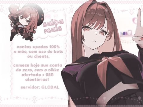 [Goddess of Victory: Nikke] - CONTAS STARTERS + SSR | ENTREGA AUTOMÁTICA