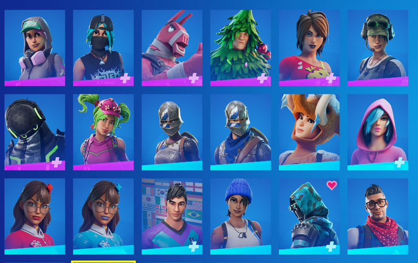 Conta Epic ( Fortnite e RL ), cerca de 100 skins e muitos jogos na Epic PC