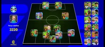 Conta Efootball Mobile com Hazard 109 e totti 107 time 3220 perfeito para ranked