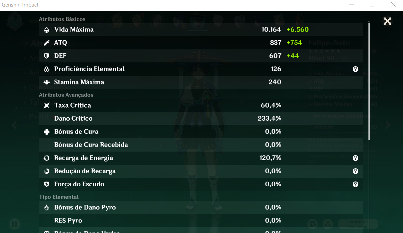 AR58 - 19 personagens T5