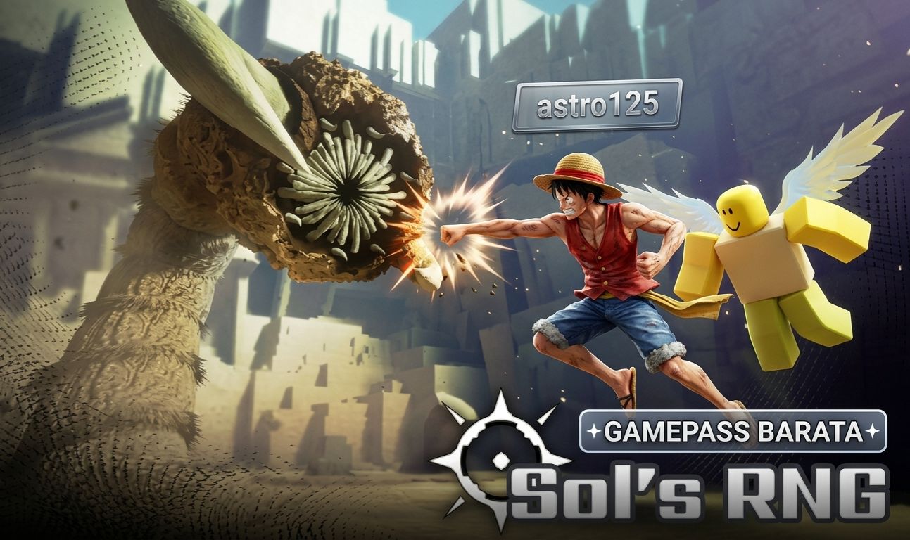 SOL'S RNG | GAMEPASSES MAIS BARATAS | ENVIO RÁPIDO