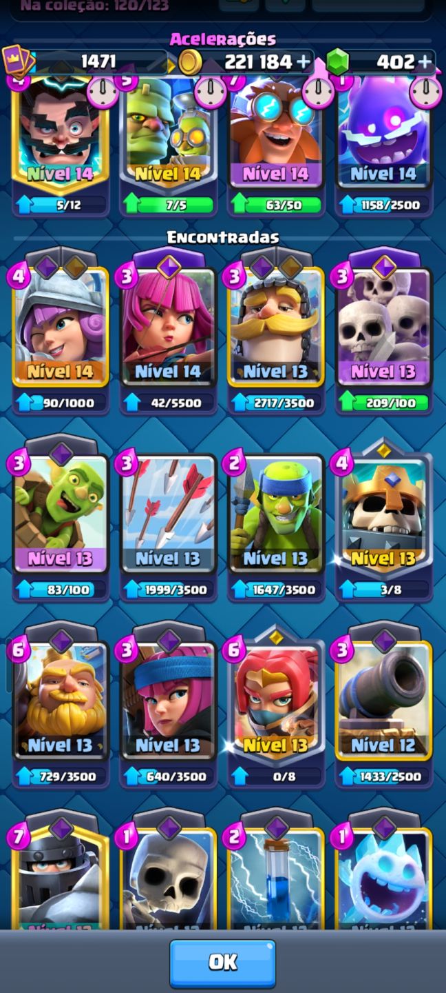 CONTA VETERANA (9+ ANOS) | 10,000 TROFÉUS | NÍVEL ALTO + PASSES & SKINS
