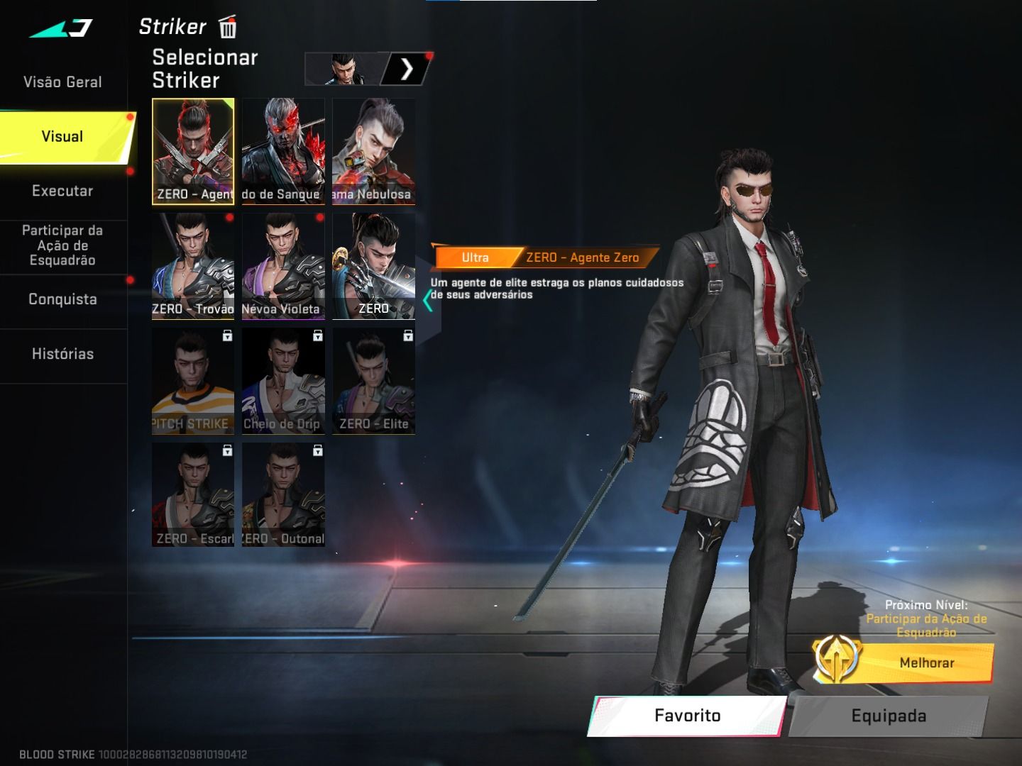 Conta blood strike lvl.50, 700 dias loguin (valor negociavel)
