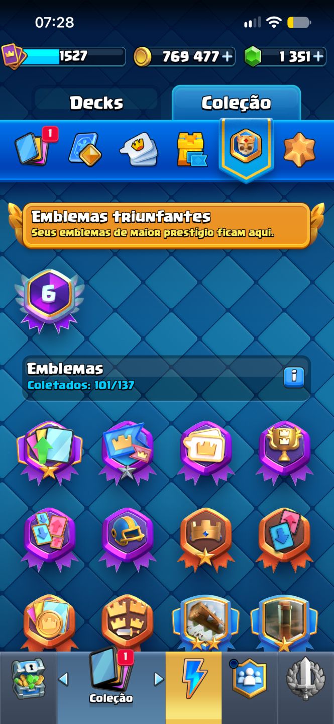 CONTA CLASH ROYALE ENDGAME - 11.831 TROFÉUS | ICEBOW NIVELADO | MUITOS RECURSOS