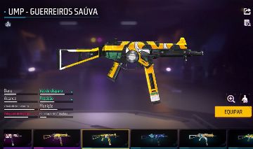 CONTA FREE FIRE | UMP + XM8 ATRIBUTADAS | BOA PRA AP