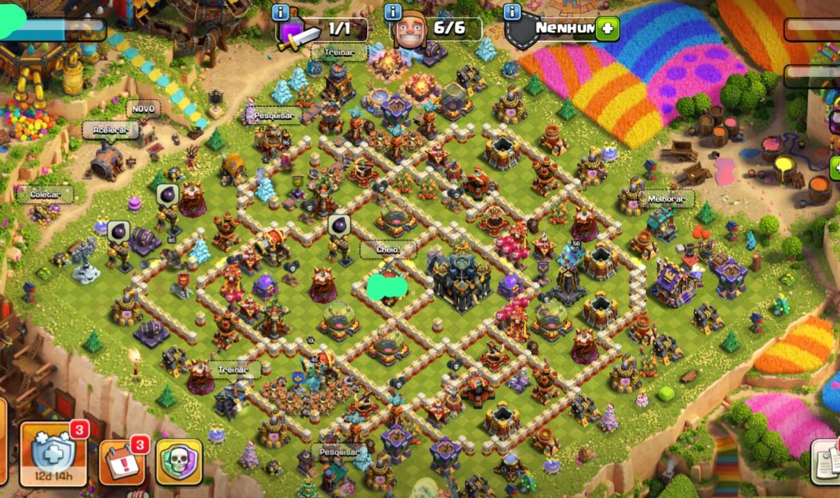Conta COC // Cv17 recente