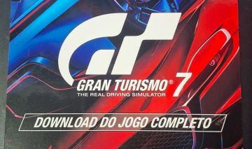 CARTÃO PRESENTE GRAN TURISMO 7 ORIGINAL PS5