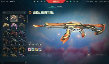 Conta Valorant Full | Vandal Floretérea + Vandal Roseiral + Phantom Íon + Skinss